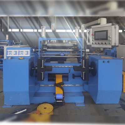Automatic Reactor Coil Winding Machine PLC Control Copper Foil Winding Machine