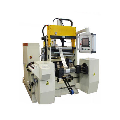 Cold Welding Automatic Copper Foil Winding Machine With 300mm Width Leaf Copper