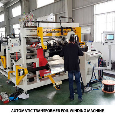 De automatische Windende Machine die van de Koperfolie tot Droog Type maken Laag Voltagetransformator