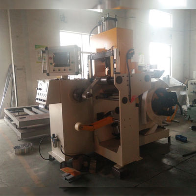 Van de de Transformatorfolie van het één Laagkoper de Windende Machine met Koud Druklassen