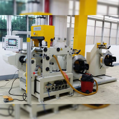 Van de de Transformatorfolie van de Koudlassen de Gegoten Hars Windende Machine die Koperrol maken
