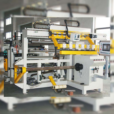 PLC Controle Transformator Folie Winding Machine 1200mm Breedte Koperen Strip
