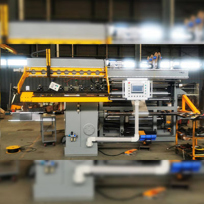 Elektronische programmeerbare droge type transformatorfoliewikkelaar met PLC-besturing