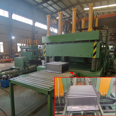 Automatische het Materiaal van de Tankshell corrugated fin forming machine van de transformatorolie