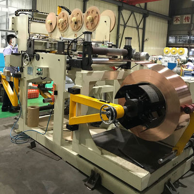 De automatische Machine van Copper Foil Winding van de Folieleider om Transformator Te maken