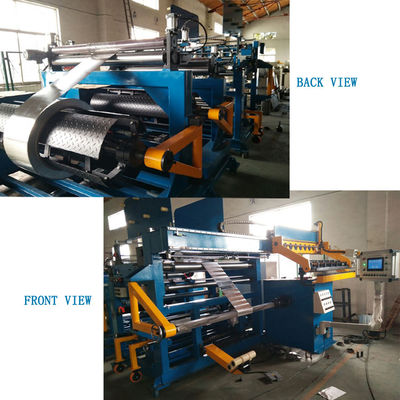 Transformator koperen folie wikkeling machine 0,2 - 3,0 mm dikte folie wikkelen en lassen