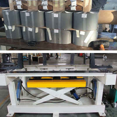Tafel voor het stapelen van amorfe transformatorkernen