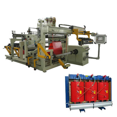 Dry Transformer Foil Winding Machine Twee lagen Koperplaat Winder