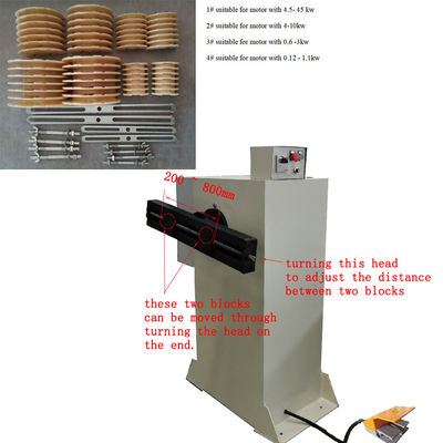 Halfautomatische draadwinder Elektrische motor spoel wikkelmachine