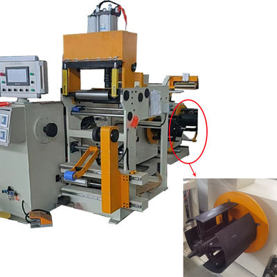 Automatische wikkeling van folie met geleider, kouddruk lassen, transformator, wikkeling van folie