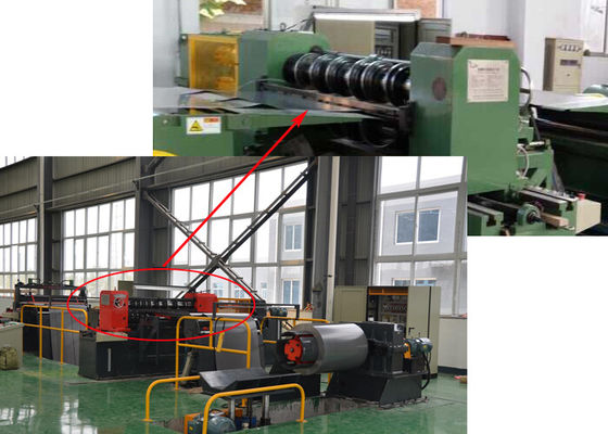 Automatische snijmachine voor het snijden van siliciumstaalplaten