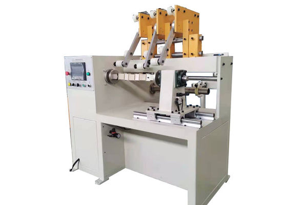 Automatische transformator spoel wikkeling machine met drie koppen draad winder