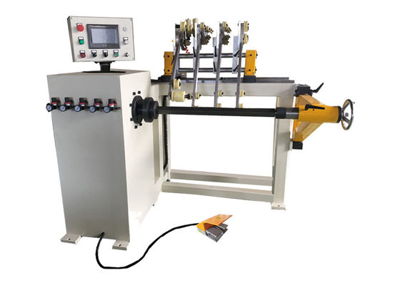 Automatische 4-kop koperdraadwikkelmachine voor ronde en vlakke draadgrootte Ø0.3mm 4.0mm