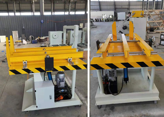 Hydraulisch aangedreven kantelfunctie transformator ijzeren kern stapeltafel