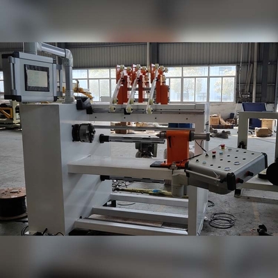 Drie-kop CNC-wielmachine Automatische spoelwielmachine