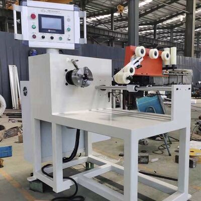 Automatische transformator spoel wikkelmachine met 900 mm middelhoogte en 2,2 kW wikkelmotor voor koper en aluminium draden