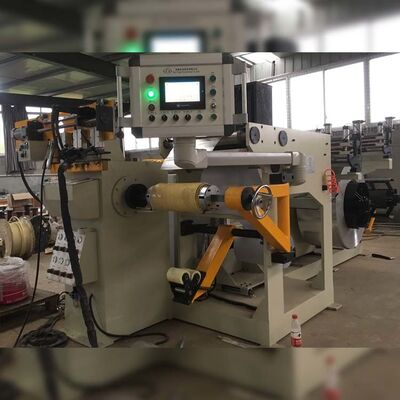 35 rpm Transformer Foil Winding Machine met 480-520 mm Decoiler Diameter en 0,8m/min Lassnelheid voor Precision Coil Winding