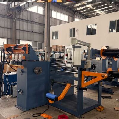 Transformer Foil Winding Machine met 0,2-2,0 mm Dikte Koperfolie TIG Lassen en 11kw Winding Power voor Transformer Manufacturing