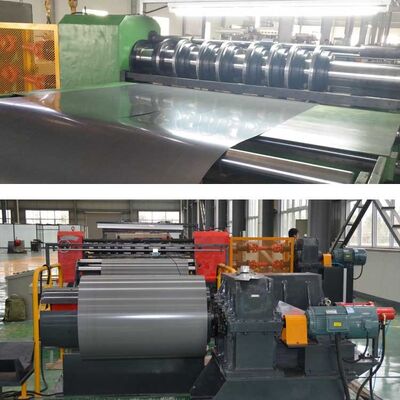 High Precision Silicon Steel Slitting Line met een snijnauwkeurigheid van ±0,1 mm, een snijsnelheid van 120 m/min en een afwerking zonder boor voor de productie van transformatorkernen