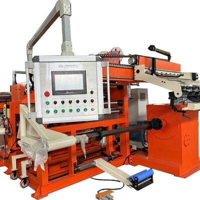 Transformer Foil Winding Machine met TIG Welding, 22kw Winding Power, en Two Pieces Decoiler voor Foil Coil Productie