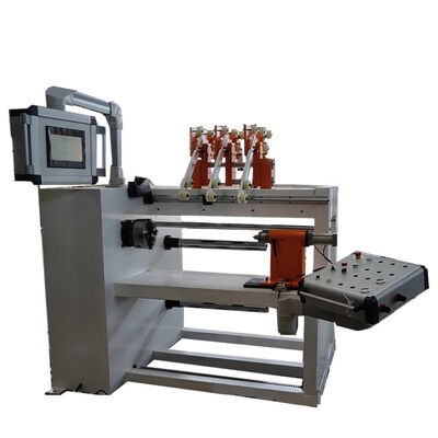 3 Draadleidingen Transformer Coil Winding Machine met 4-koppel Chuck en 400 mm dwarsbreedte