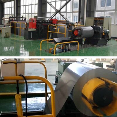 Automatische silicon staal snijmachine met 120 m/min snelheid, ±0,10 mm nauwkeurigheid en 6 sets snijmachines