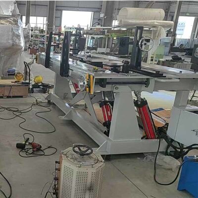 Zware 5000 kg laadvermogen Transformator kern stapel tafel met 90° kantelhoek en 500 mm platform slag