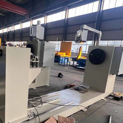 Zware horizontale transformator spoel wikkeling machine met 5 ton laadvermogen, 0 ~ 40rpm variabele snelheid en 11 kW wikkelmotor