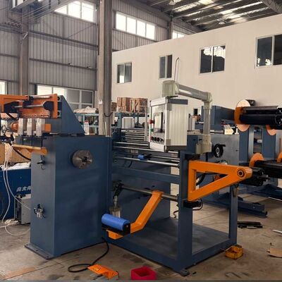 Automatische TIG-lastransformatorfolie-wikkelmachine met 600 mm foliebreedte en 26 RPM-wikkelsnelheid