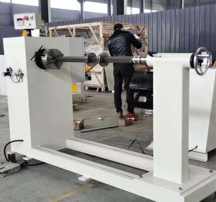 Semi-automatische transformator spoel wikkeling machine met 2000kg capaciteit en digitale draaicamer