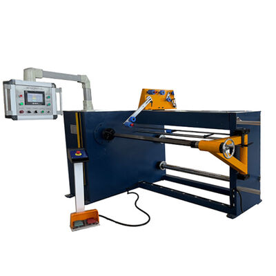 Automatische spoelwikkelmachine met 1000 mm wikkelbreedte, servomotorgestuurde draadgids en PLC-besturingssysteem