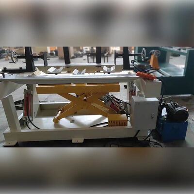 Hydraulisch aangedreven stapelbord voor 10-ton lapkern met 90 graden rotatie voor transformatorkernen van amorfe legeringen