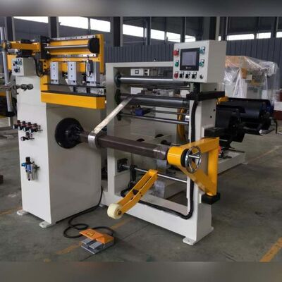 JJ-BRJ600-2 Eenvoudige Aangepaste Koper/Aluminium Folie Wikkelmachine
