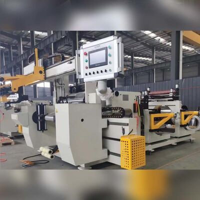 Automatische Koperfolie Wikkelmachine voor Reactor Spoelen met 0.2-2.0mm Cu Folie en 1000KG Max Spoelgewicht