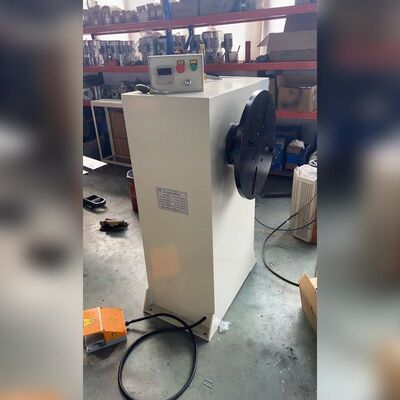 Semi-automatische motor spoel wikkeling machine met 3 kW industriële motor en 500 mm flens diameter