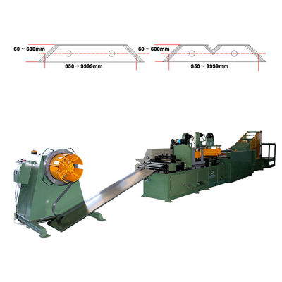 Stap Lap Transformer Core Cutting Machine 600mm de Besnoeiing van de het Staalstrook van het Breedtesilicium