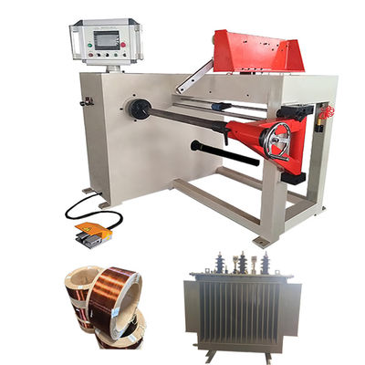 200rpm de Rol van de distributietransformator het Automatische het Winden Type van Machineolie