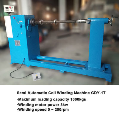 Olie Ondergedompelde Transformatorrol het Winden Machine Semi Automatisch