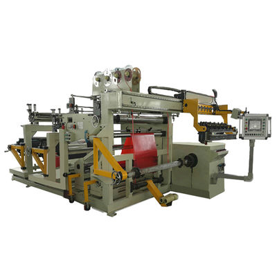 Van de koper Programmeerbare Twee Lagen Folie de Windende Machine die Droge Transformatorrol maakt